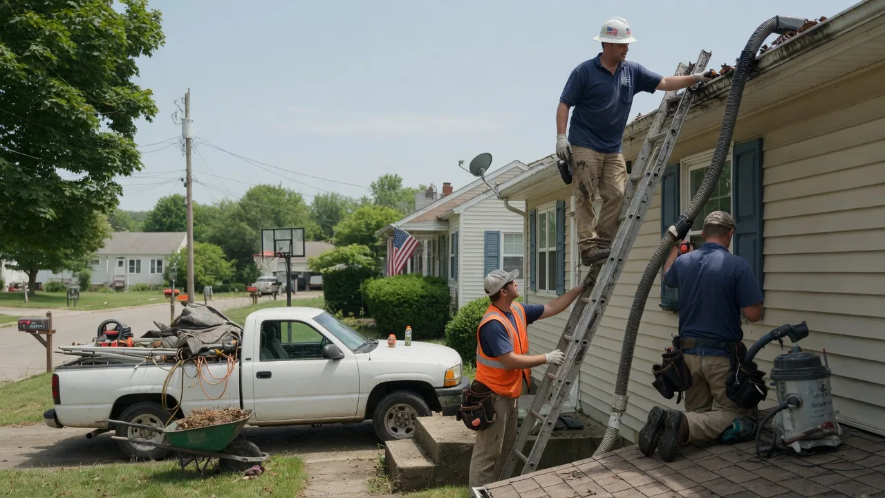 Gutter Installation in Harpster, OH near me